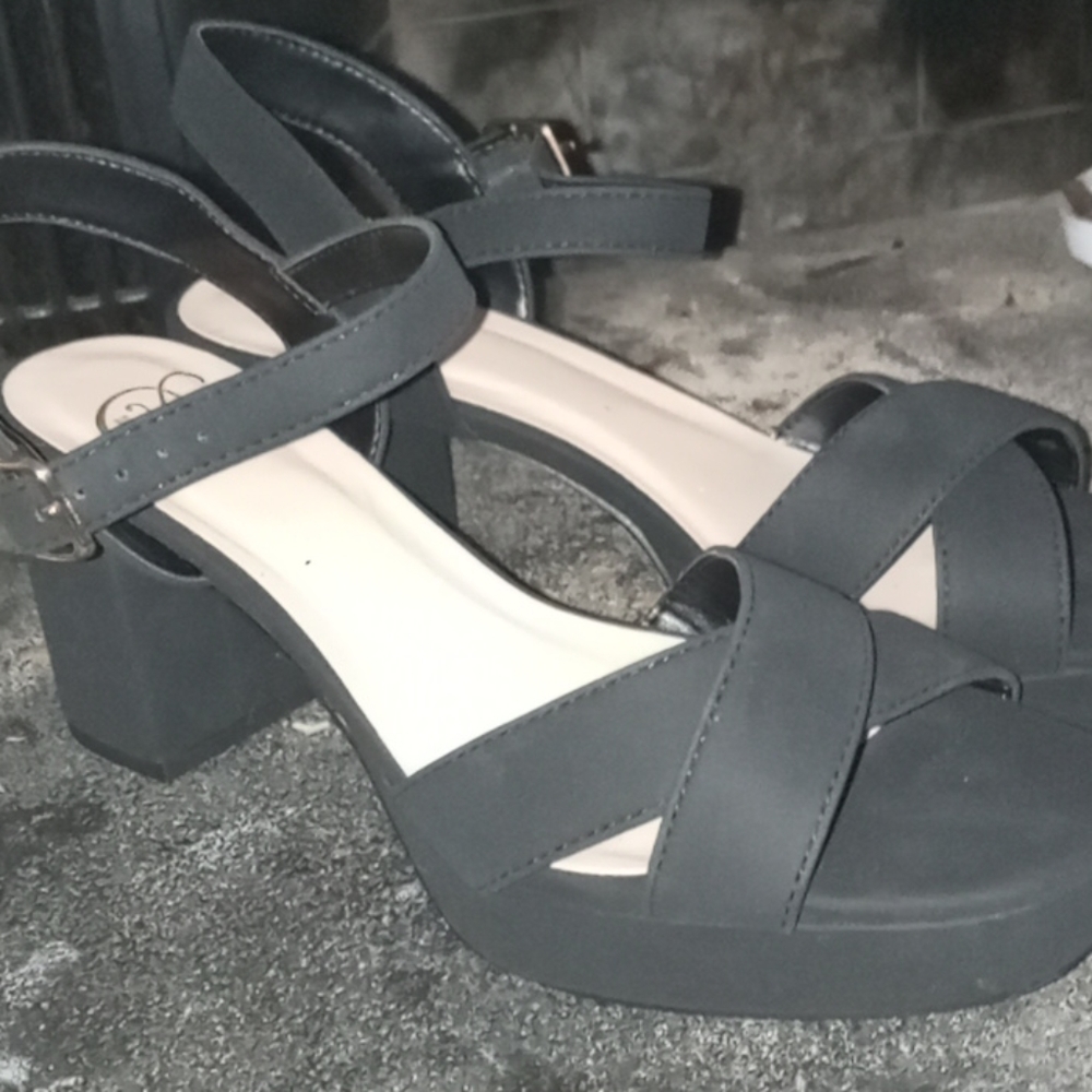 Black Heel Platforms